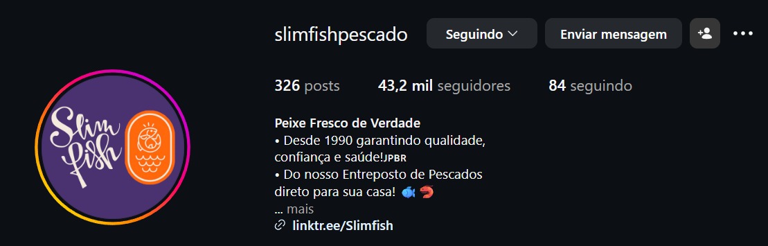 Contato Slim Fish